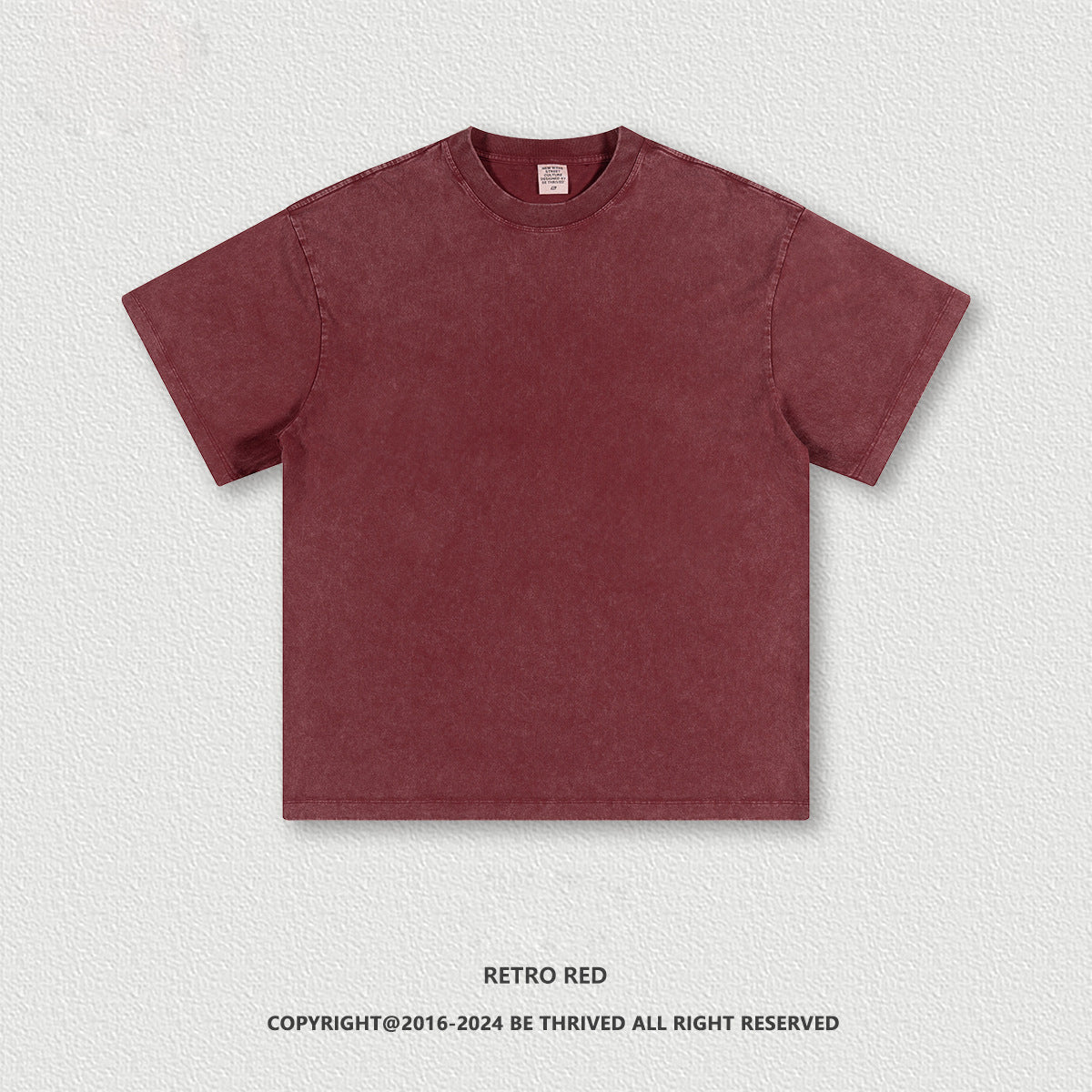 S1721 260Gsm Oversized Vintage Washed T-Shirts
