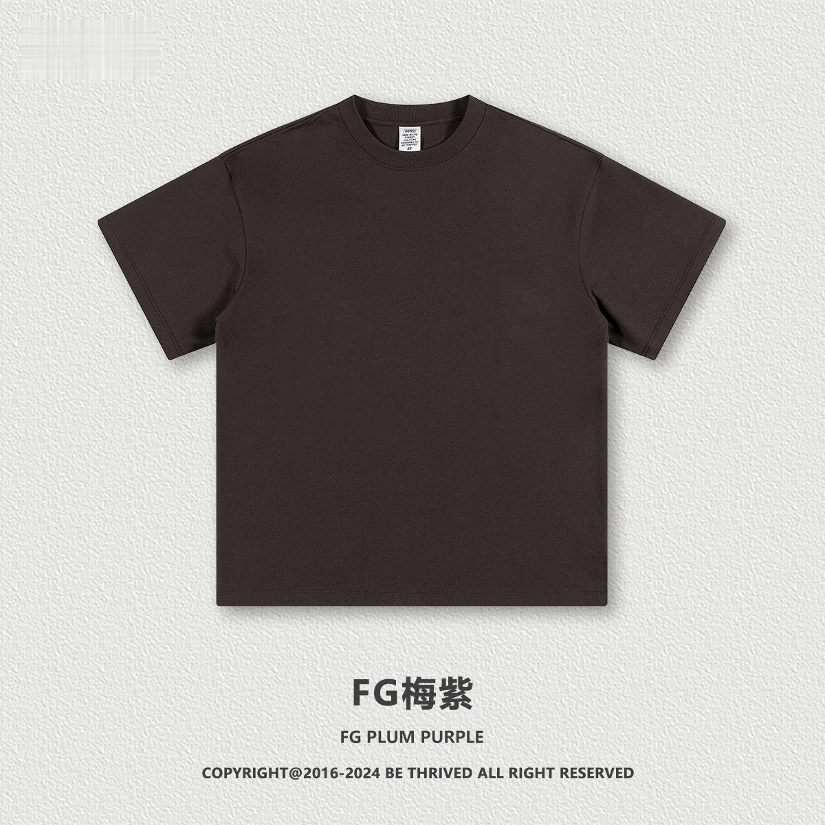 S1708 305GSM Oversize FOG T-shirt（New Color）
