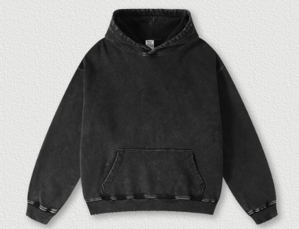 W0068 440G heavy washed old sweatshirt American retro street loose tide brand hoodie