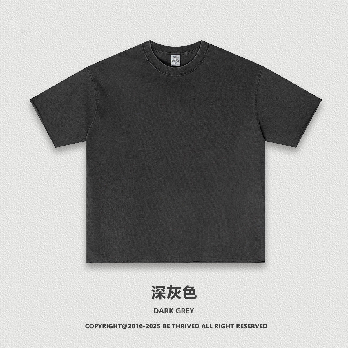 K2593 shorts + S2591  acid washed Reverse-neck T-shirt