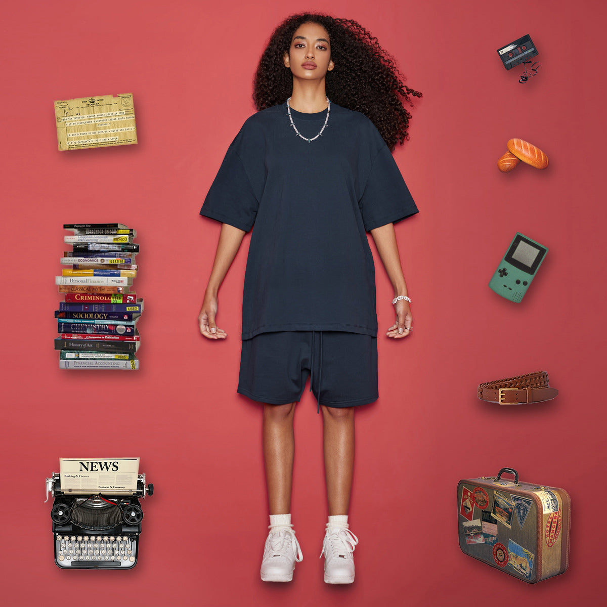 S1708 305GSM Oversize FOG T-shirt（New Color）