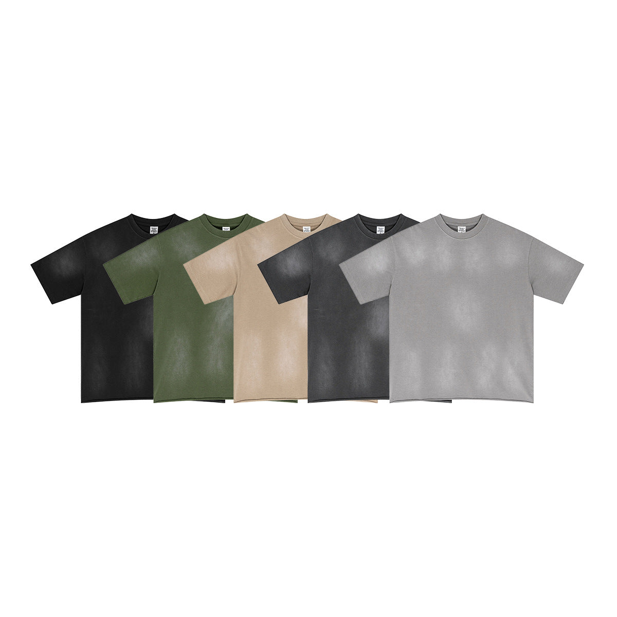 S25118 Aicd washed t shirts