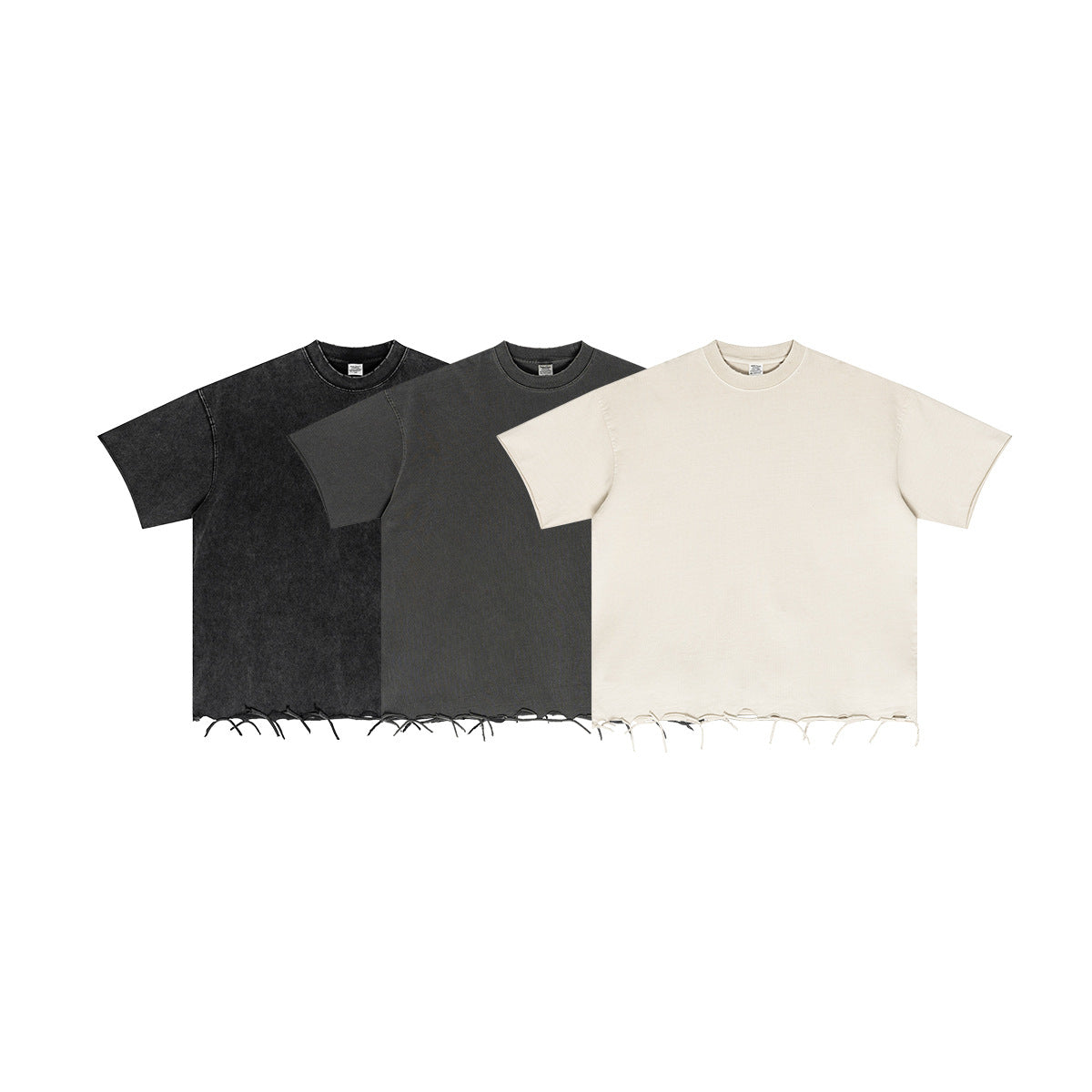 S25133 Vintage Grind Edge 310gsm T shirts