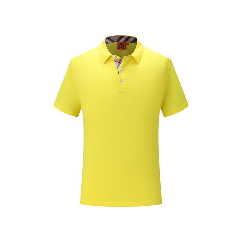 Cotton Silk 190gsm Solid Color Unisex Polo Shirt