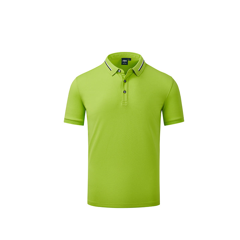 Flax Polyester 210gsm Unisex Polo Shirt