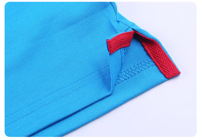 Cotton Spandex 190gsm Fluorescence Color Unisex Polo Shirts